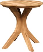 vidaXL Masă laterală Maro 40 x 40 x 41 cm Lemn solid de tec