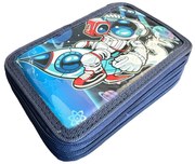 Penar echipat cu 34 piese, 3 compartimente, pentru baieti, PNB01