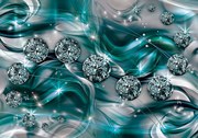 Fototapet - Diamant astract (254x184 cm)