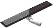 Rigola pe podea Deante 90 cm negru