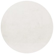 Covor crem lavabil rotund ø 120 cm Pouffy – Ayyildiz Carpets