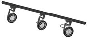 Zuma Line 3560 - Spot pentru șină MASTER, 3x GU10, 15W, 230V, negru
