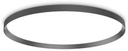 Plafoniera LED XXL moderna Fly pl d90 3000k negru