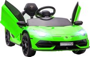 HOMCOM Mașinuță Electrică pentru Copii de 3-5 Ani cu Uși Fluture și Telecomandă, 107,5x63x42 cm, Verde | Aosom Romania