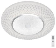 Rabalux 3254 - Plafonieră LED reglabilă TORNADO LED/72W/230V + telecomandă