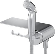 Baterie bideu incastrata AM.PM Func cu dus igienic si suport hartie igienica finisaj crom lucios