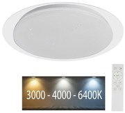 Plafonieră LED dimabilă LED/40W/230V 3000K/4000K/6500K + telecomandă