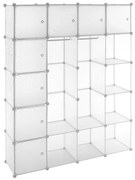 Raft extensibil economic - 178 x 145 x 37 cm, transparent