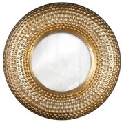 Oglinda de perete decorativa Orient rund 60cm, auriu