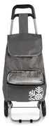 Carucior cumpărături cu compartiment termoizolant 33L 35 x 28 x 95 cm Gri
