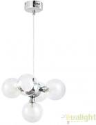 Lustra, Pendul design modern, finisaj crom, diametru 31,5cm, Briella 2623 RX