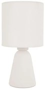 Veioza, lampa de masa design modern ZERO gips alb NVL-9577162