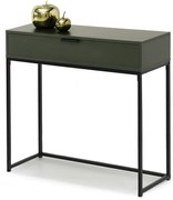 Măsuță consolă Norma M (verde + negru). 1110826