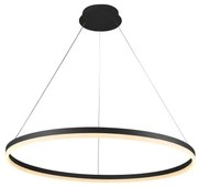 Lustră LED dimabilă pe cablu Brilagi CIRCLE LED/55W/230V 3000-6500K negru + telecomandă