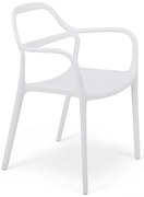 Set 2 scaune dining Bonami Selection Dali Chaur, alb