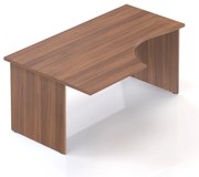Birou ergonomic Visio 160 x 100 cm, stanga, nuc