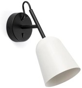 Lampă de perete FARO 28258 STUDIO 1xE14/8W/230V alb/negru