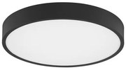 Plafoniera LED moderna design slim PERFECT 40cm negru 3000K Dimmable