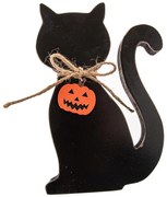 Statuetă din lemn (înălțime 15,5 cm) Happy Halloween – Dakls