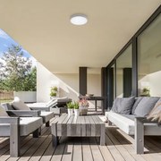 Rabalux - Plafonieră LED/24W/230V 2800-6000K IP44 albă