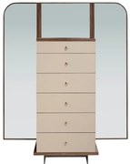 Comoda cu oglinda, sertar cu spatiu pentru ceasuri si bijuterii Chiffonier