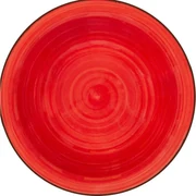 Lamart LT9095 farfurie adâncă din ceramică Happy,diametru 21,5 cm, roșu