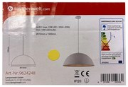 Lustră LED pe cablu 1xE27/10W/230V Lampenwelt