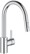 Grohe Eurosmart Cosmopolitan baterie bucătărie pe picior StarLight Chrome 31481001