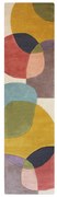 Covor tip traversă țesut manual din lână 60x230 cm Glow Multi – Flair Rugs