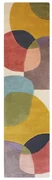 Covor tip traversă țesut manual din lână 60x230 cm Glow Multi – Flair Rugs