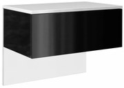 Drohmo Lili, noptiera, alb- negru lucios