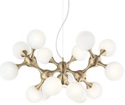 Lustra design modern NODI SP15 OTTONE