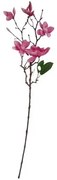 Ramură artificială Magnolie roz închis, 64 cm