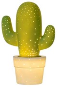 Lucide 13513/01/33 - Lampa de masa CACTUS 1xE14/40W/230V verde