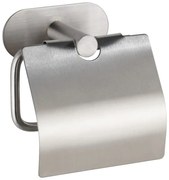 Suport oțel inoxidabil pentru hârtie igienică fără sistem de prindere cu șurub Wenko Turbo-Loc® Orea Cover