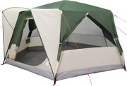 vidaXL Cort tip cabană pentru 7 persoane Verde 400 x 350 x 212 cm