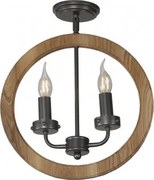 Plafoniera rustica 2 becuri E14 Cesena KL6347 Klausen