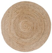 Covor rotund din iută House Nordic Bombay, ø 150 cm, natural