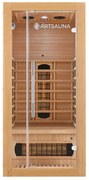 Infračervená sauna Kiruna 90 s duálnou technológiou