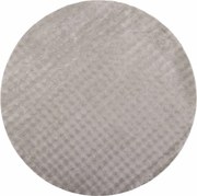 vidaXL Covoare de zonă Rotund SIROLO Nisipiu Ø 120 CM Poliester