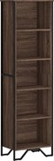 vidaXL Bibliotecă, stejar maro, 50x31x169 cm, lemn prelucrat