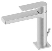 Paffoni - Baterie pentru lavoar + ventil de scurgere TANGO inox
