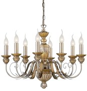 Candelabru clasic cu 8 brate FIRENZE SP8 ORO