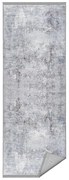 Covor gri de tip traversă 80x200 cm – Mila Home