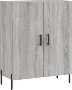 vidaXL Dulap, gri sonoma, 69,5x34x90 cm, lemn compozit