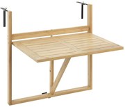 Măsuță de grădină din bambus 44x64 cm Waikiki – Wenko