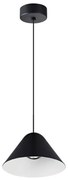 Pendul LED design minimalist modern, GRUISSAN negru MA-8466