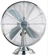 Ventilator de masa Klausberg KB 7538, 40 cm, 55 W, Otel inoxidabil, Oscilatie, 3 viteze, Inox