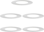 vidaXL potrivit pentru inele de copac plat 5 pcs Argintiu Ø40 / 70 cm