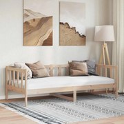 vidaXL Pat de zi, 90x200 cm, lemn masiv de pin